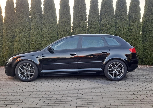 Audi A3 cena 18900 przebieg: 247000, rok produkcji 2007 z Kłodzko małe 154